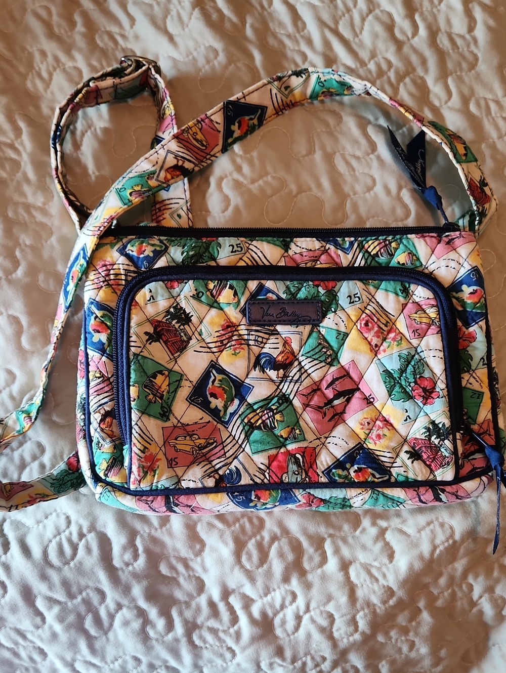 Vera Bradley Stamps Crossbody